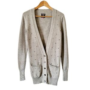 PINK by Victoria Secret Studded Long Sleeve Cardigan Sweater Size XS